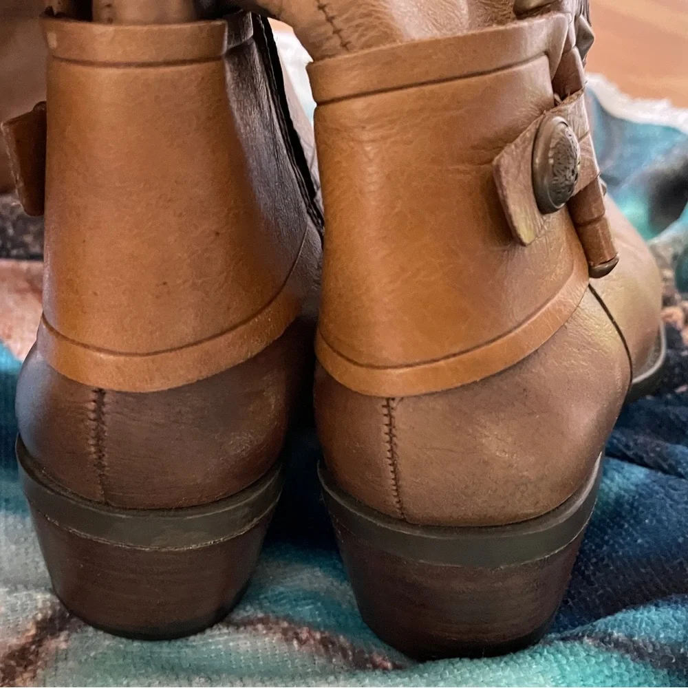 VINCE CAMUTO Leather Over-the-Knee BOOTS Size 6B 36